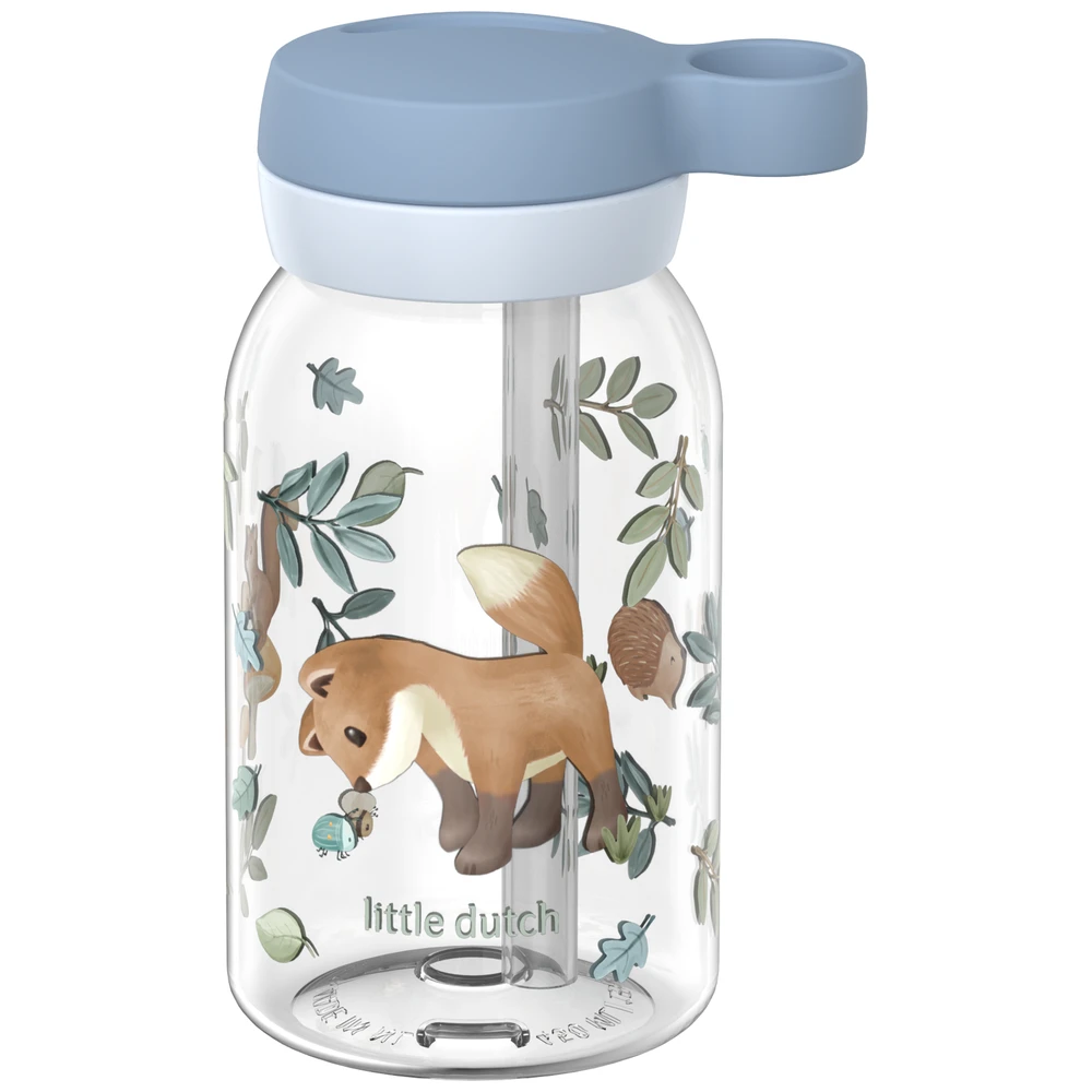 Mepal Drinkfles Met Rietje Campus 450 Ml - Forest Friends