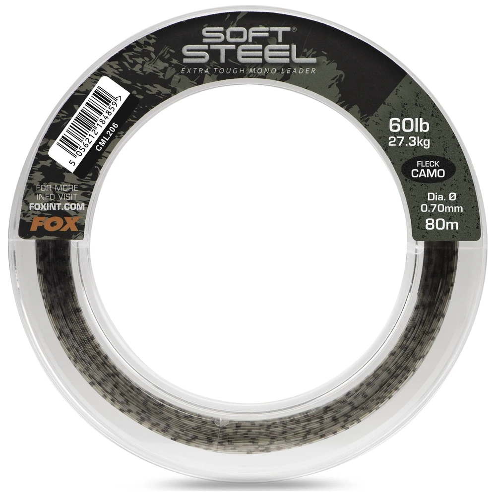 Fox Soft Steel Extra Tough Mono Leader 0.70MM 60Lb