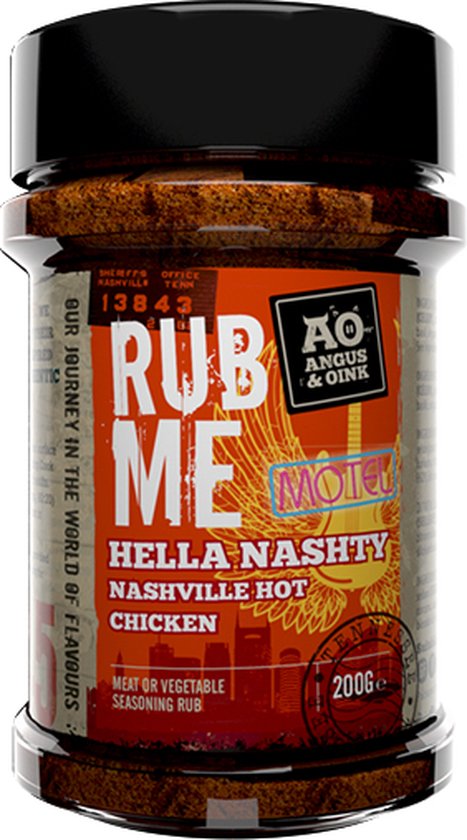 Angus & Oink Rub Hella Nasty 200G