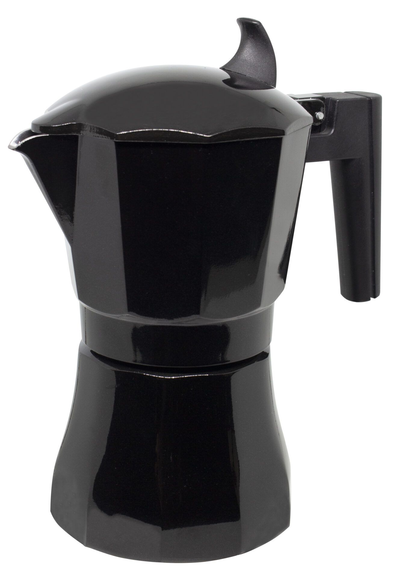 Café Olé Dikwandige Koffiepot 350ml - 3 Mokkakopjes - Roestvrij Staal Rood