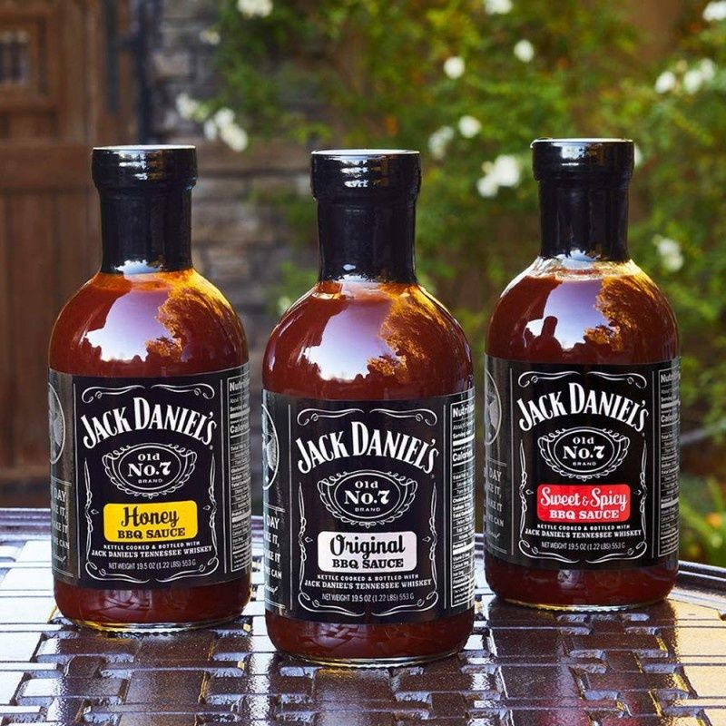 Jack Daniels Bbq Honey 473Ml Kampeerhal Roden
